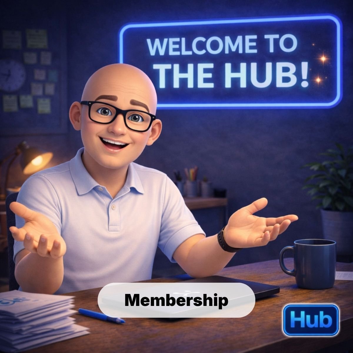 The Hub Community (Quarterly Membership)